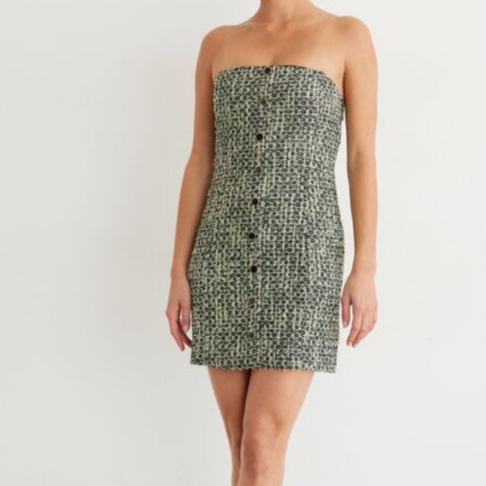 Tweed Mini Dress Dynamite